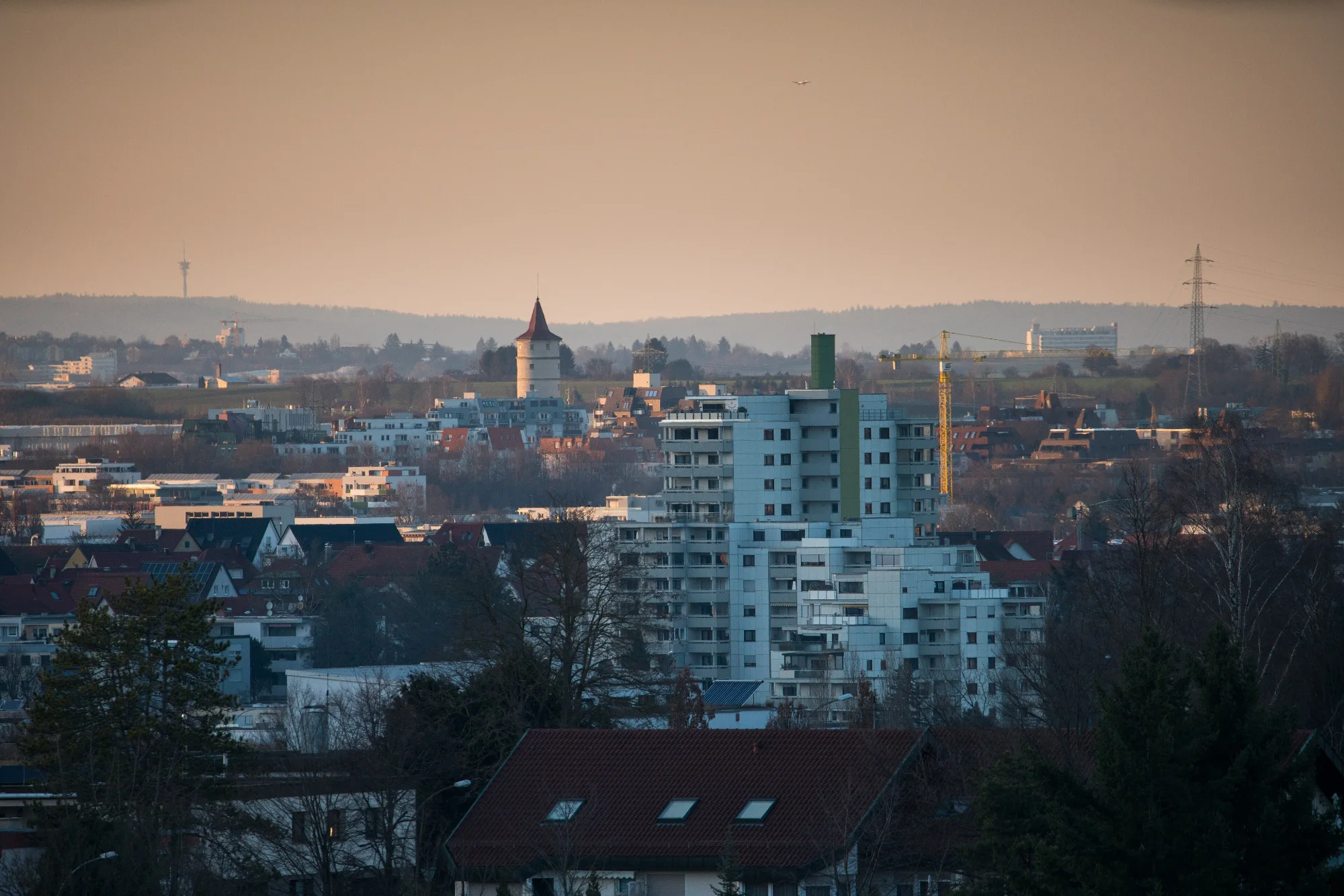 Blick nach Waiblingen.